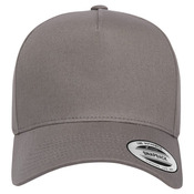 Retro Cotton Blend Snapback Cap