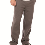 Unisex Performance Fleece Open-Bottom Sweatpants