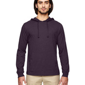 Unisex Eco Jersey Pullover Hooded Long Sleeve T-Shirt